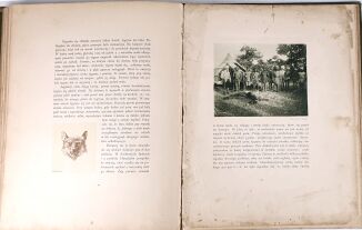 POTOCKI - NOTATKI MYŚLIWSKIE Z DALEKIEGO WSCHODU 1-2 ilustr. Stachiewicza 1896r. - 44