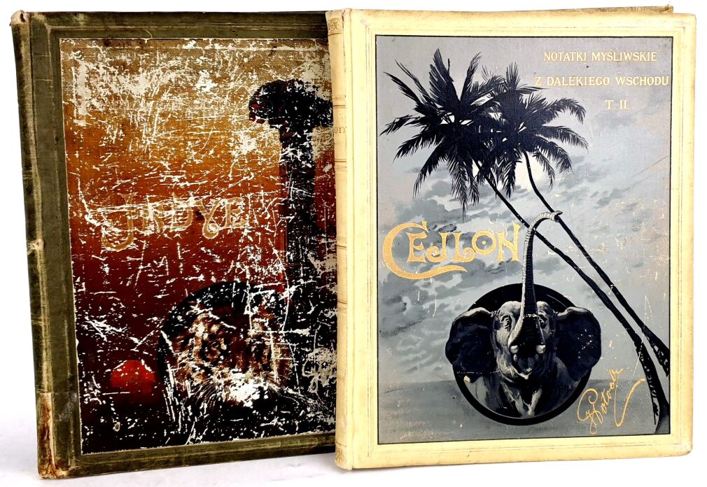 POTOCKI - NOTATKI MYŚLIWSKIE Z DALEKIEGO WSCHODU 1-2 ilustr. Stachiewicza 1896r.