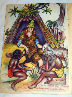 ROBINSON KRUZOE  barwne ilustracje Salon Malarzy - 4