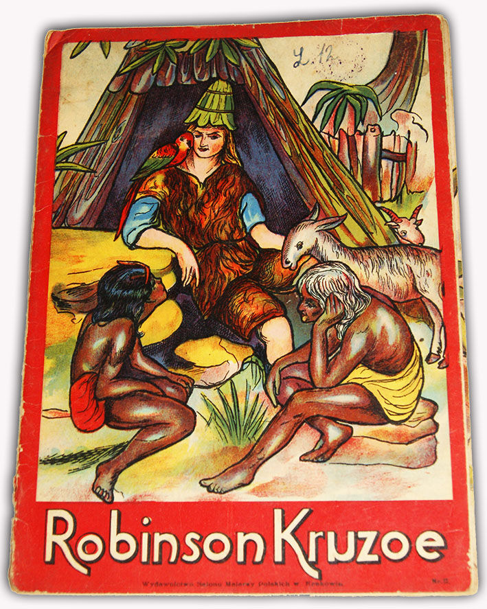 ROBINSON KRUZOE  barwne ilustracje Salon Malarzy