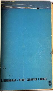 HEMINGWAY - STARY CZŁOWIEK I MORZE wyd.1, 1957, skóra - 4
