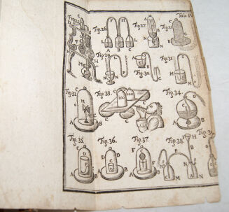 CHRÓSCIKOWSKI- FIZYKA 1764r. TABLICE Pierwszy polski podręcznik fizyki - 16