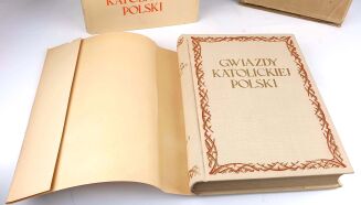 WILK, WILCZYŃSKI- GWIAZDY KATOLICKIEJ POLSKI wyd. 1938, obwoluty, futerał, stan! - 2