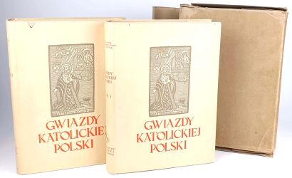 WILK, WILCZYŃSKI- GWIAZDY KATOLICKIEJ POLSKI wyd. 1938, obwoluty, futerał, stan!