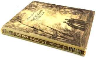 PUSZKIN - EUGENIUSZ ONIEGIN 1954 ilustr. Szancer - 2
