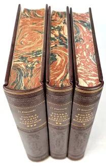 KRASZEWSKI- POLSKA W CZASIE TRZECH ROZBIORÓW t. 1-3 [komplet] wyd.1, 1873 - 5