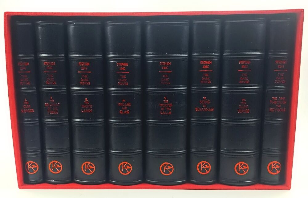 Stephen King - Dark Tower Set Of The 8 volumes [complete] premium leather rebound