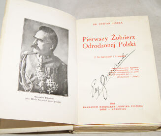 HIŃCZA - PIERWSZY ŻOŁNIERZ ODRODZONEJ POLSKI wyd. 1928r. EFEKTOWNA OPRAWA WYDAWNICZA ilustracje, mapy - 4