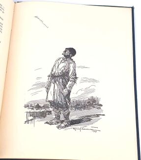 KRZYWOSZEWSKI - Z PRZEŻYĆ I WRAŻEŃ MYŚLIWSKICH wyd. 1927r. z 24 rysunkami Mackiewicza. Oprawa Robert Jahoda - 10