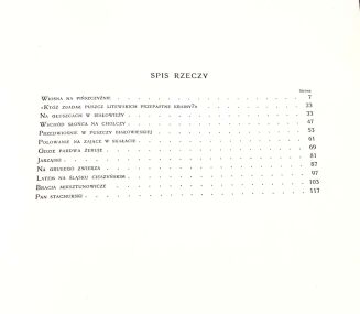 KRZYWOSZEWSKI - Z PRZEŻYĆ I WRAŻEŃ MYŚLIWSKICH wyd. 1927r. z 24 rysunkami Mackiewicza. Oprawa Robert Jahoda - 12