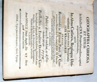 HEINRICH - GEOGRAPHIA CURIOSA wyd. 1710 ASTRONOMIA - 2