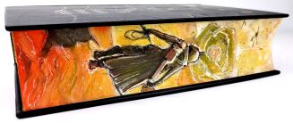 Frank Herbert - The Great Dune Trilogy premium leather rebound, fore edge painting - 6