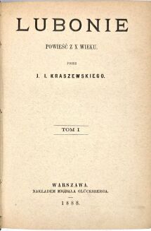 KRASZEWSKI - POWIEŚCI HISTORYCZNE. T. 4–78 [w 28 woluminach] [efektowny półskórek z epoki - 5