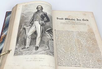 ŻYCIE MARSZAŁKÓW FRANCUZKICH Z CZASÓW NAPOLEONA  1841r. staloryty OPRAWA - 7