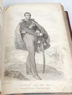 ŻYCIE MARSZAŁKÓW FRANCUZKICH Z CZASÓW NAPOLEONA  1841r. staloryty OPRAWA - 10