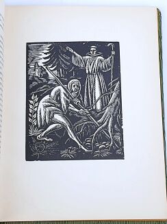 WASYLEWSKI- KLASZTOR I KOBIETA 10 drzeworytów, 8 inicjałów W.Skoczylasa - 7