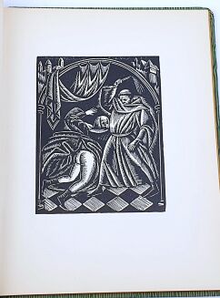 WASYLEWSKI- KLASZTOR I KOBIETA 10 drzeworytów, 8 inicjałów W.Skoczylasa - 10