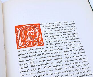 WASYLEWSKI- KLASZTOR I KOBIETA 10 drzeworytów, 8 inicjałów W.Skoczylasa - 11