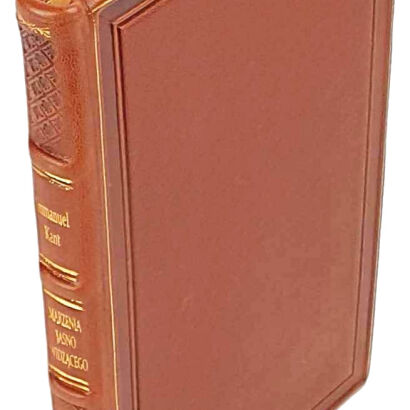 KANT- MARZENIA JASNOWIDZĄCEGO objaśnione przez marzenia metafizyki wyd.1, 1899