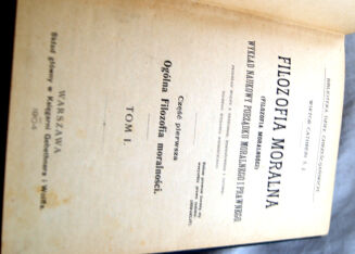 CATHREIN - FILOZOFIA MORALNA 1-2 w 4 wol. wyd.1904 oprawa - 2