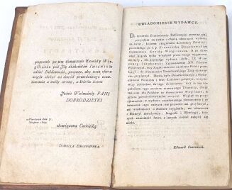 ENEIDA WIRGILIUSZA. Wyd.1, 1809 skóra - 5