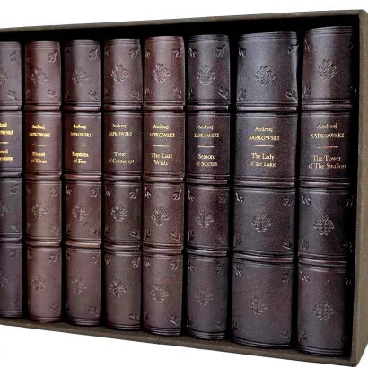 Andrzej Sapkowski - The Witcher Complete Series, Leather Binding