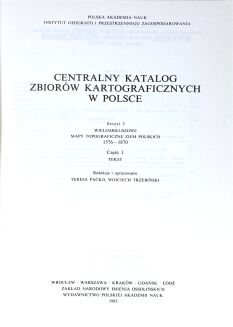 CENTRALNY KATALOG ZBIORÓW KARTOGRAFICZNYCH W POLSCE ZESZYT 5 CZ. 1-2 [komplet] - 10