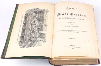 WEISS - CHRONIK DER STADT BRESLAU VON DER ÄLTESTEN BIS ZUR NEUESTEN ZEIT.  KRONIKA MIASTA WROCŁAWIA 1888r. drzeworyty OPRAWA - 3