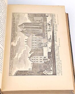 WEISS - CHRONIK DER STADT BRESLAU VON DER ÄLTESTEN BIS ZUR NEUESTEN ZEIT.  KRONIKA MIASTA WROCŁAWIA 1888r. drzeworyty OPRAWA - 19