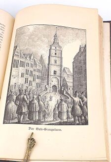 WEISS - CHRONIK DER STADT BRESLAU VON DER ÄLTESTEN BIS ZUR NEUESTEN ZEIT.  KRONIKA MIASTA WROCŁAWIA 1888r. drzeworyty OPRAWA - 14