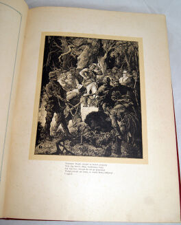MICKIEWICZ- PAN TADEUSZ z illustracjami E. M. Andriollego OPRAWA folio STAN BDB - 13