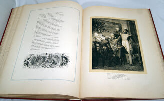 MICKIEWICZ- PAN TADEUSZ z illustracjami E. M. Andriollego OPRAWA folio STAN BDB - 17