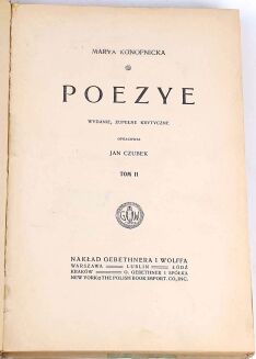 KONOPNICKA - POEZYE t.2-8, oprawa - 4