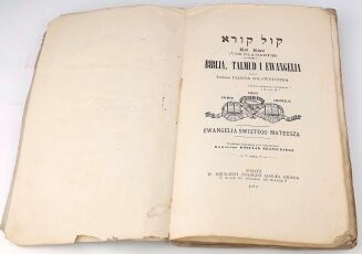 SOŁOWEYCZYK- BIBLIA, TALMUD I EWANGELIA 1879 - 2