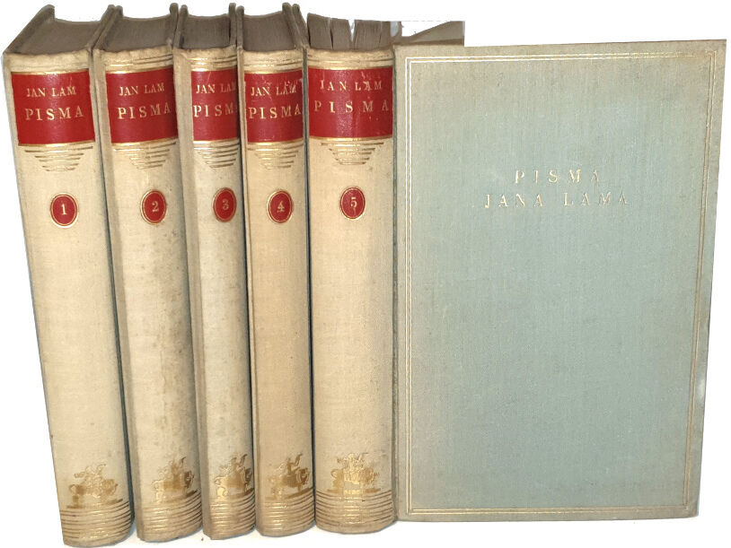 LAM- PISMA t. 1-5 wyd. jubileuszowe OPRAWA WYDAWNICZA