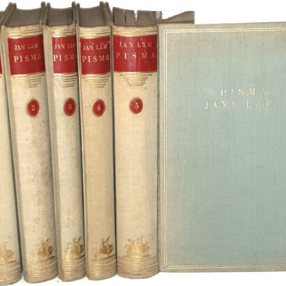 LAM- PISMA t. 1-5 wyd. jubileuszowe OPRAWA WYDAWNICZA