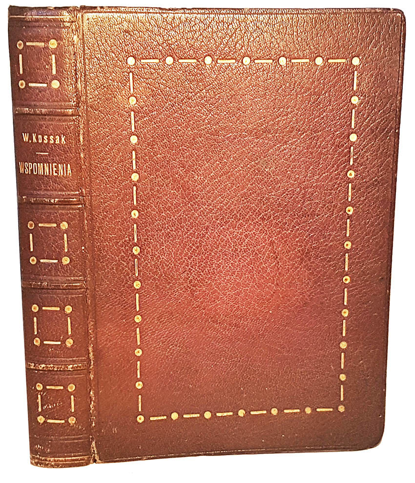 KOSSAK- WSPOMNIENIA  oprawa Recmanika