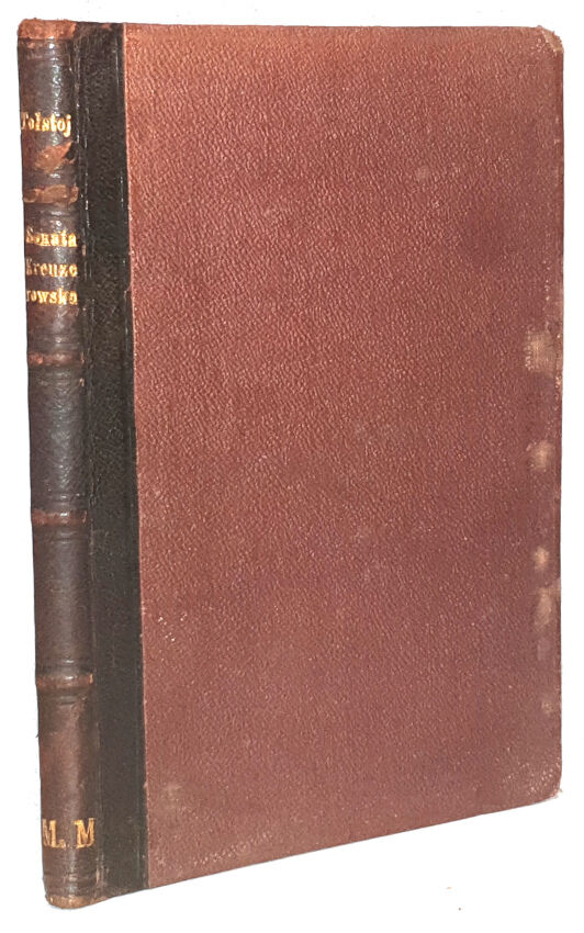 TOŁSTOJ - SONATA KREUTZEROWSKA wyd.1