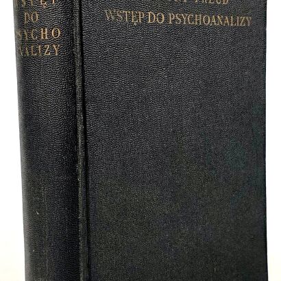 FREUD- WSTĘP DO PSYCHOANALIZY wyd.1 z  1935