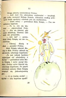 ANTOINE DE SAINT-EXUPERY -THE LITTLE PRINCE 1st edition from 1958. ARTISTIC BACKGROUND, leather binging - 11