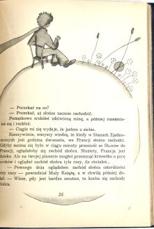 ANTOINE DE SAINT-EXUPERY -THE LITTLE PRINCE 1st edition from 1958. ARTISTIC BACKGROUND, leather binging - 12