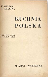 GAŁECKA; KULZOWA - KUCHNIA POLSKA - 5