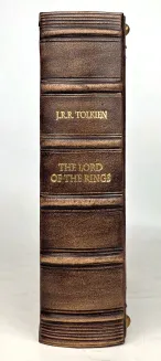 J.R.R. Tolkien - The Lord Of The Rings Exclusive Leather Binding, limited edition, copy number 85, fore edge painting, metalwork - 3