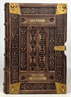 J.R.R. Tolkien - The Lord Of The Rings Exclusive Leather Binding, limited edition, copy number 85, fore edge painting, metalwork - 4