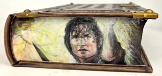 J.R.R. Tolkien - The Lord Of The Rings Exclusive Leather Binding, limited edition, copy number 85, fore edge painting, metalwork - 8