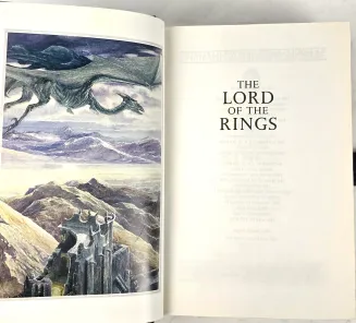J.R.R. Tolkien - The Lord Of The Rings Exclusive Leather Binding, limited edition, copy number 85, fore edge painting, metalwork - 12