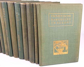 NIETZSCHE - DZIEŁA ZBIOROWE FRYDERYKA NIETZCHEGO, t. I-XIV [komplet] - 2