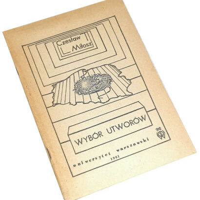 MILOSZ- TRACK SELECTION Author's autograph