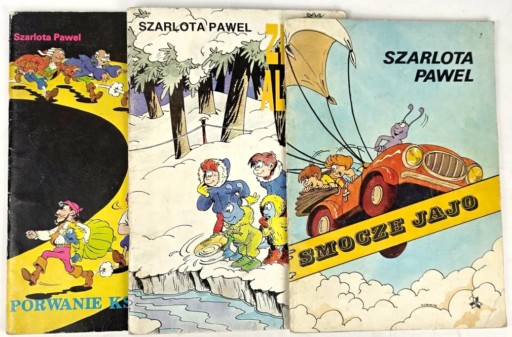 SZARLOTA PAWEŁ - SMOCZE JAJO; ZŁOTE ALASKI; PORWANIE KSIĘŻNICZKI