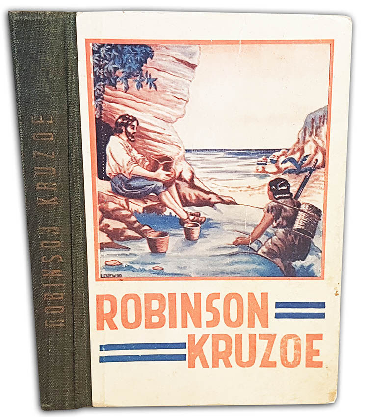 DEFOE - ROBINSON KRUZOE ryciny OPRAWA